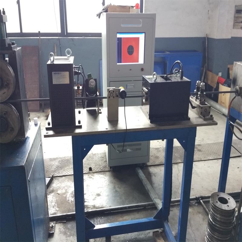On-line eddy current testing system for spring steel wire ECH7002